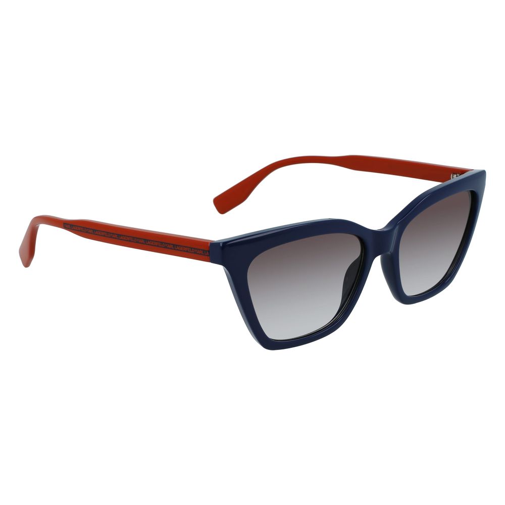 Karl Lagerfeld Blue Cp Injected Women's Sunglasses