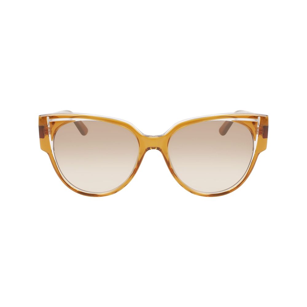 Karl Lagerfeld Brown Acetate Women's Sunglasses