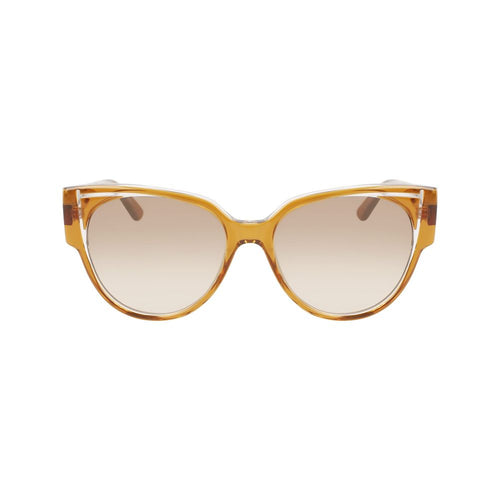 Karl Lagerfeld Brown Acetate Women's Sunglasses