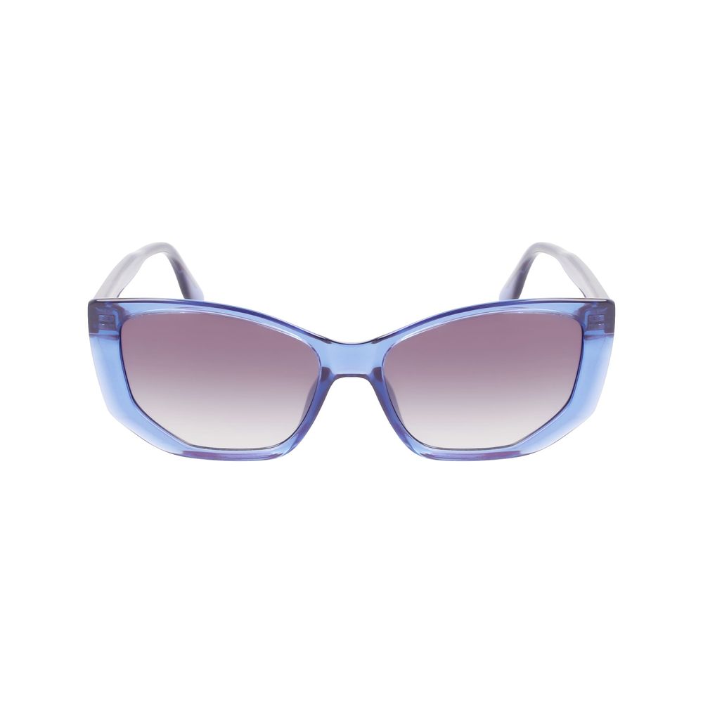 Karl Lagerfeld Blue Injected Women's Sunglasses