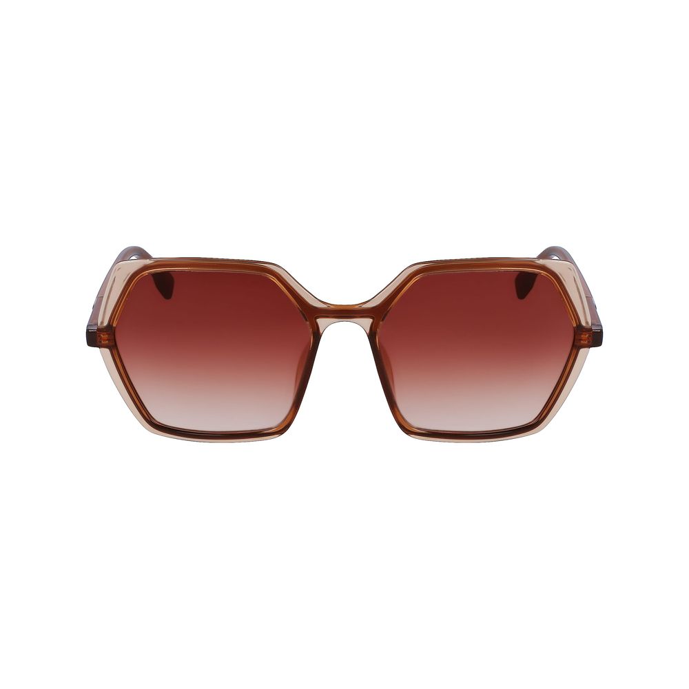 Karl Lagerfeld Brown Injected Women's Sunglasses