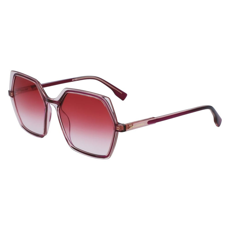 Karl Lagerfeld Red Injected Women's Sunglasses