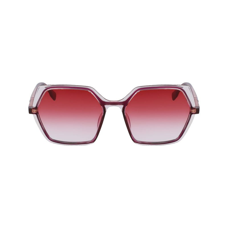 Karl Lagerfeld Red Injected Women's Sunglasses