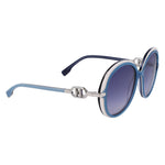 Karl Lagerfeld Blue Acetate Women's Sunglasses