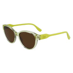 Karl Lagerfeld Yellow Injected Women's Sunglasses