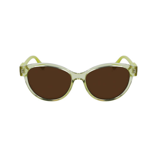 Karl Lagerfeld Yellow Injected Women's Sunglasses