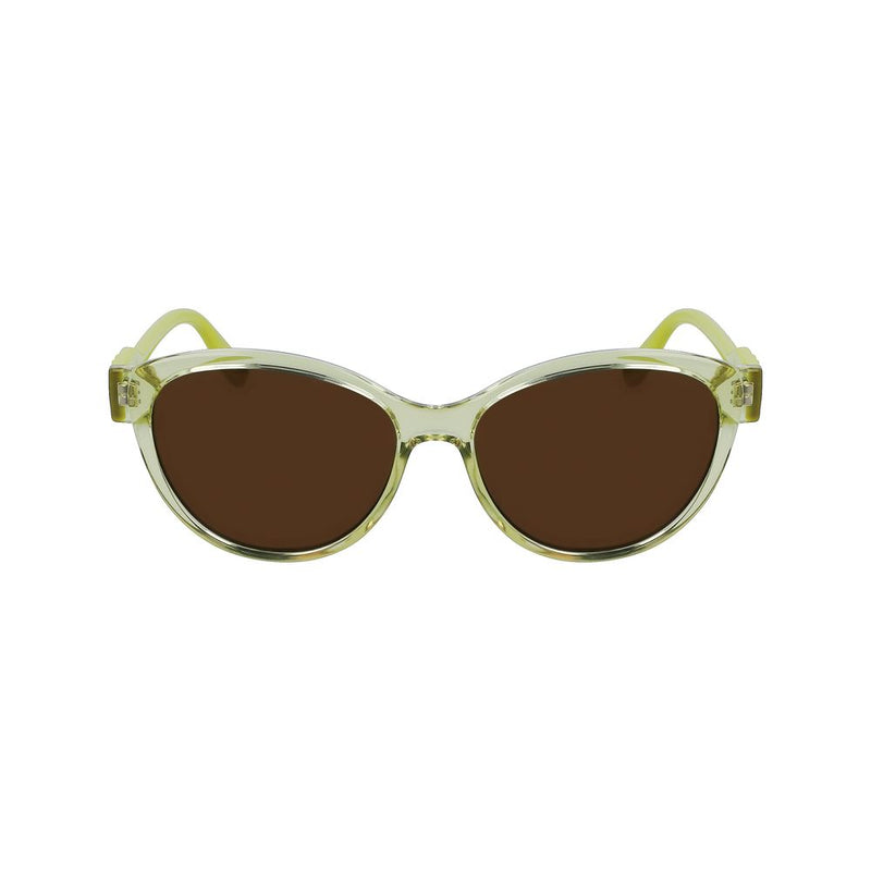 Karl Lagerfeld Yellow Injected Women's Sunglasses