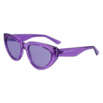 Karl Lagerfeld Purple Injected Women's Sunglasses