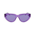 Karl Lagerfeld Purple Injected Women's Sunglasses