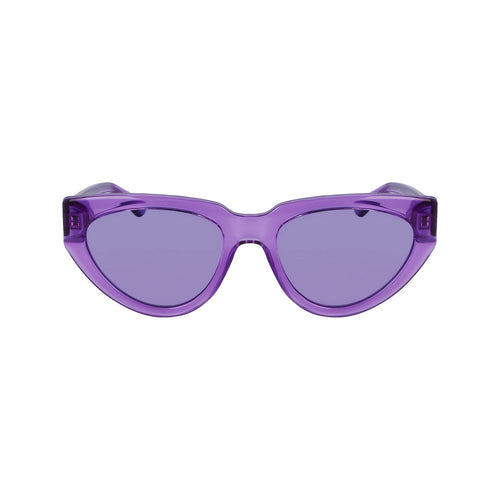 Karl Lagerfeld Purple Injected Women's Sunglasses