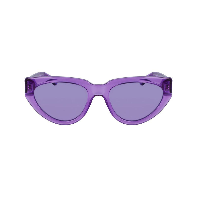 Karl Lagerfeld Purple Injected Women's Sunglasses