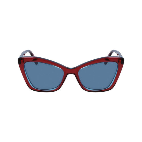 Karl Lagerfeld Red Acetate Women's Sunglasses