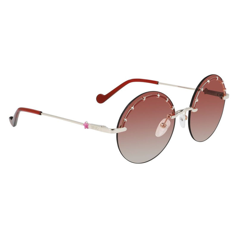 Liu Jo Gold Metal Women's Sunglasses