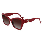 Liu Jo Red Acetate Women's Sunglasses