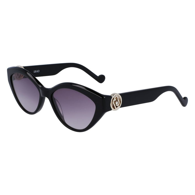 Liu Jo Black Acetate Women's Sunglasses