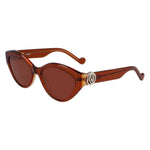 Liu Jo Brown Acetate Women's Sunglasses