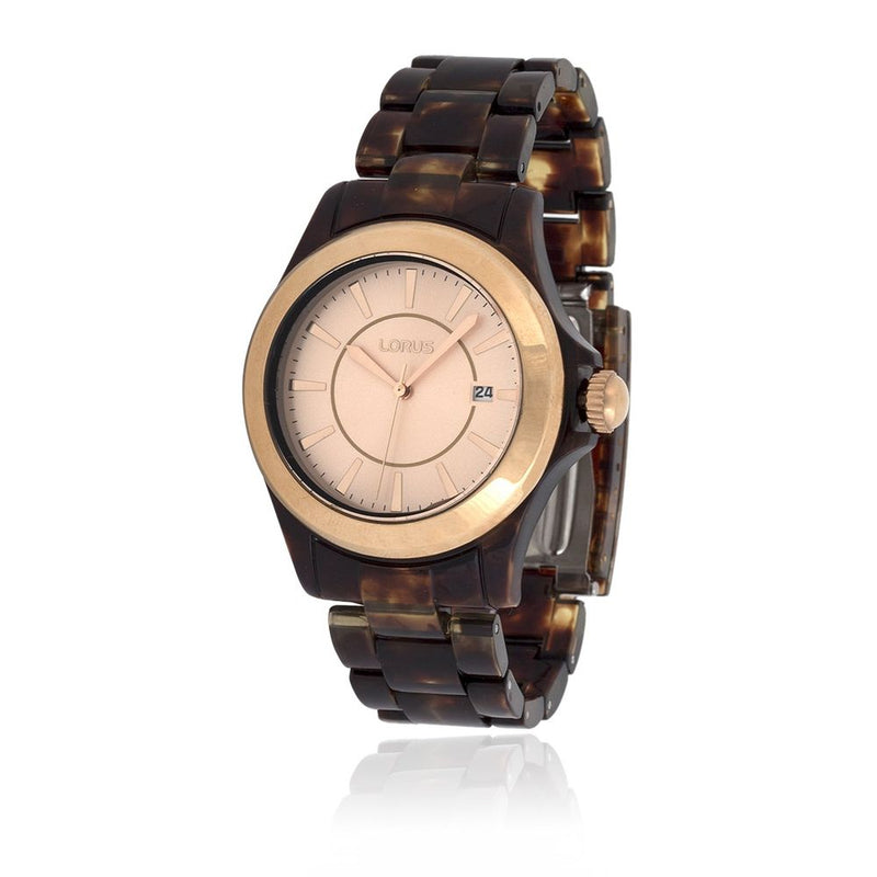 Lorus Brown Plastic Women's Watch