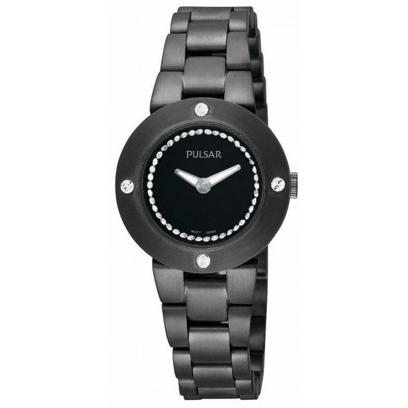 Pulsar Black Stainless Steel Women's Watch