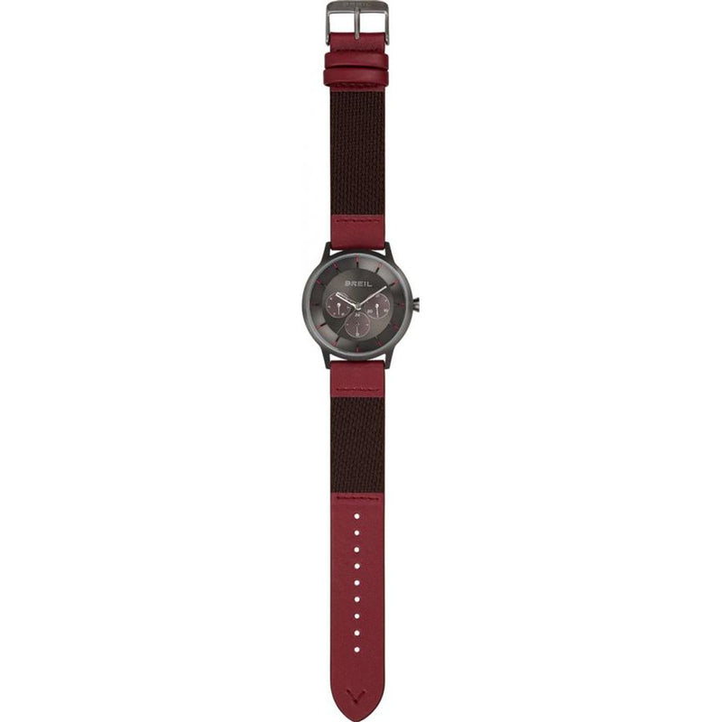 Breil Red Fabric Men's Watch