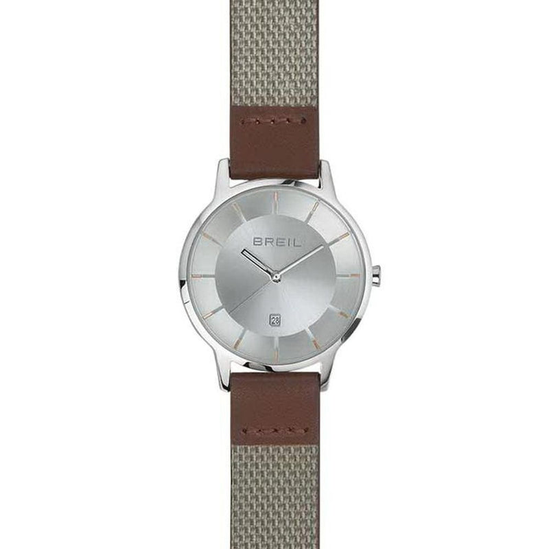 Breil Brown Fabric Men's Watch