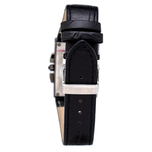 Chronotech Black Leather  Watch