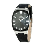 Chronotech Black Leather  Watch