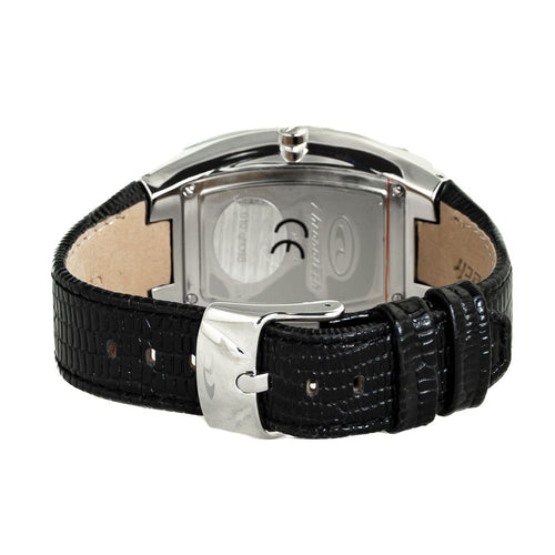 Chronotech Black Leather  Watch