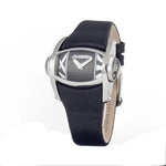 Chronotech Black Leather Women's Watch