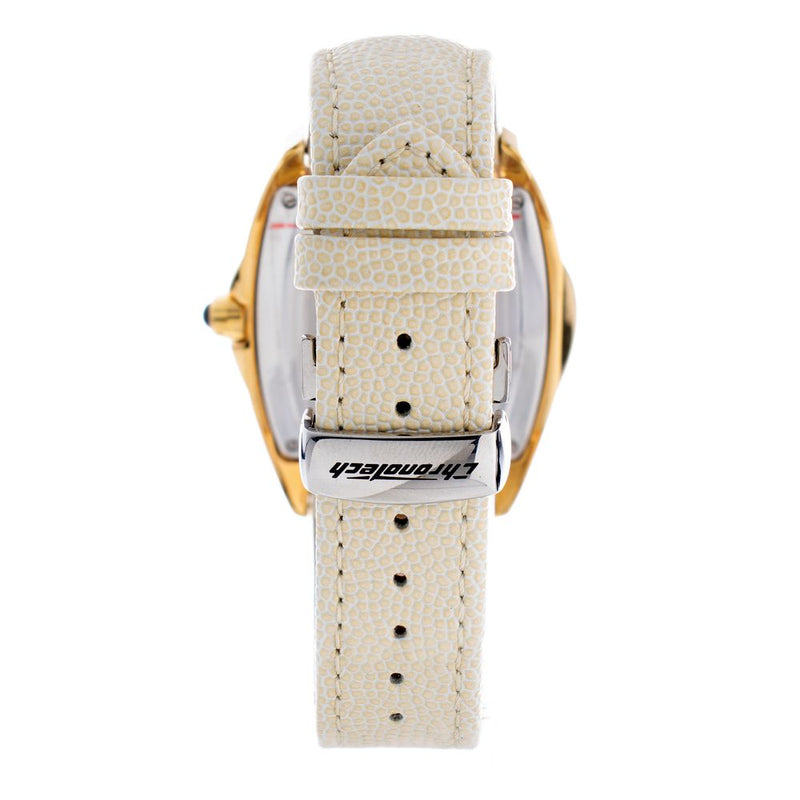 Chronotech Beige Leather Women's Watch