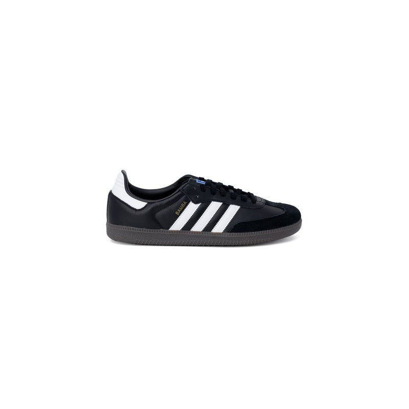 Adidas Black Leather Men's Sneaker