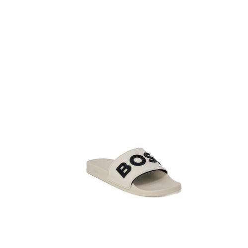 Hugo Boss White Polyethylene Men's Sandal