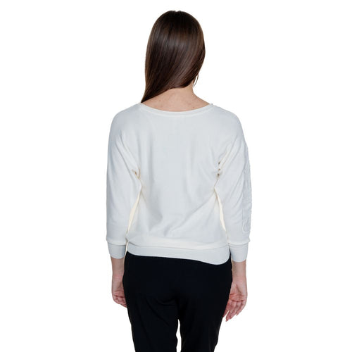 Guess White Viscose Tops & Women's T-Shirt