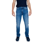 Guess Blue Cotton Jeans & Men's Pant