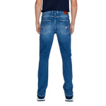 Guess Blue Cotton Jeans & Men's Pant