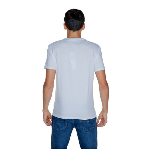 Guess White Cotton Men's T-Shirt