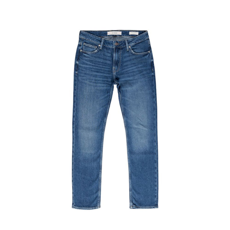 Guess Blue Cotton Jeans & Men's Pant