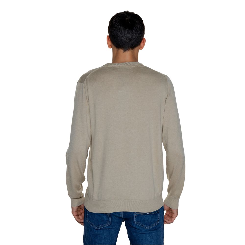 Guess Beige Polyamide Men's Sweater