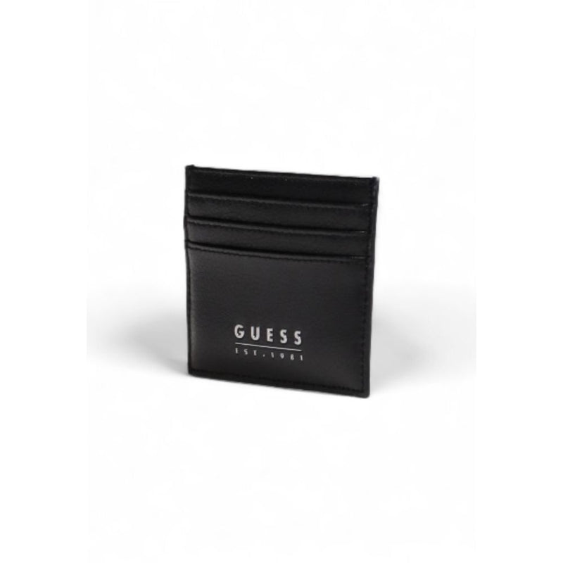 Guess Black Leather Men's Wallet