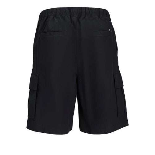 Jack Jones Black Cotton Men's Short