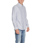 Tommy Hilfiger Blue Organic Cotton Men's Shirt