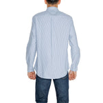 Tommy Hilfiger Blue Organic Cotton Men's Shirt