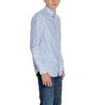 Tommy Hilfiger Blue Organic Cotton Men's Shirt