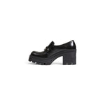 Calvin Klein Black Leather Women's Pump