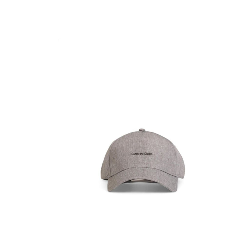 Calvin Klein Gray Recycled Polyester Hats & Men's Cap