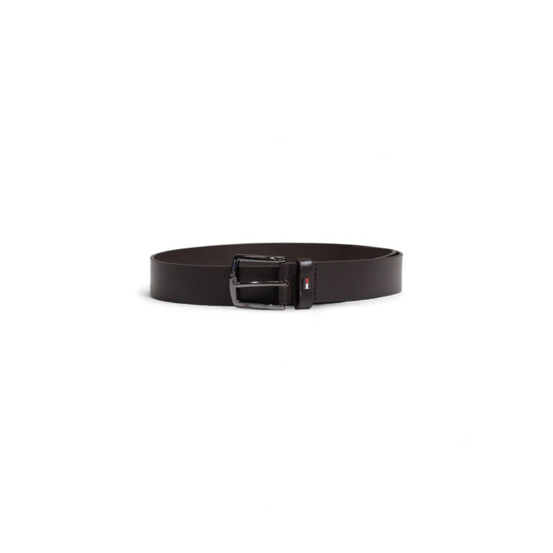 Tommy Hilfiger Brown Leather Men's Belt