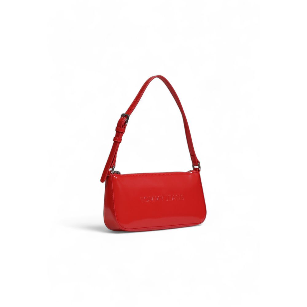 Tommy Hilfiger Red Polyethylene Women's Handbag