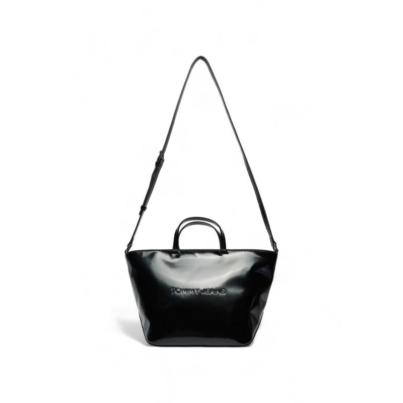 Tommy Hilfiger Black Polyethylene Women's Handbag