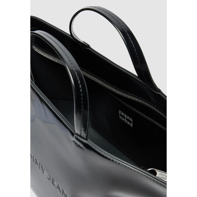 Tommy Hilfiger Black Polyethylene Women's Handbag