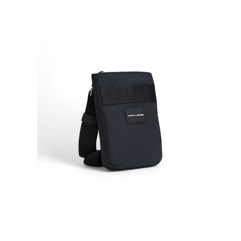 Tommy Hilfiger Black Recycled Polyester Men's Bag