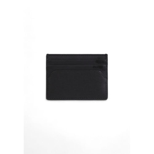 Tommy Hilfiger Black Leather Men's Wallet